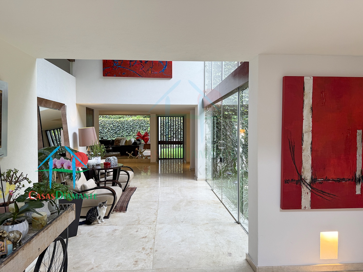 Jardines del Pedregal Casa Rivera EJ - Vestíbulo de acceso 4